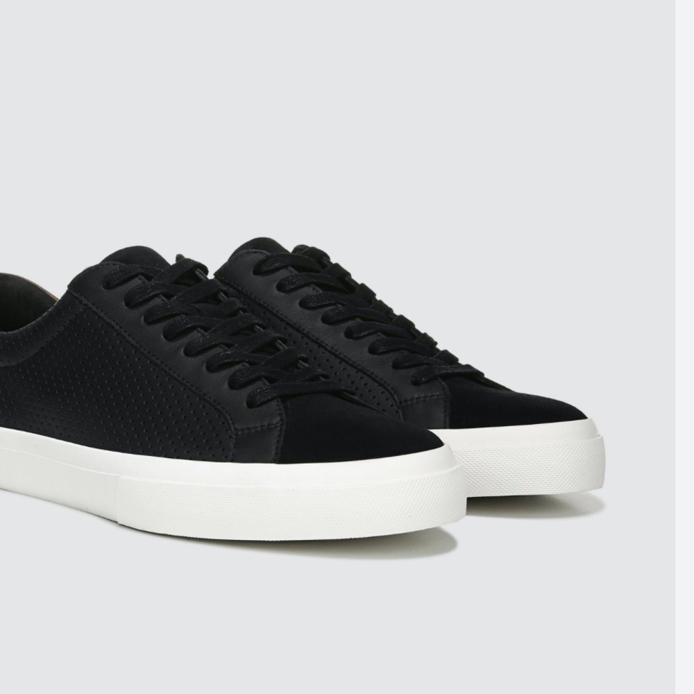 VINCE
Fulton Low Top Leather Sneakers black/white men size US 9.5 NEW